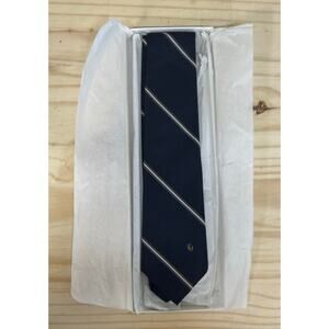 Vintage Stratton-Crooke Clarion University Tie Poly-Silk NEW Alumini Made in USA